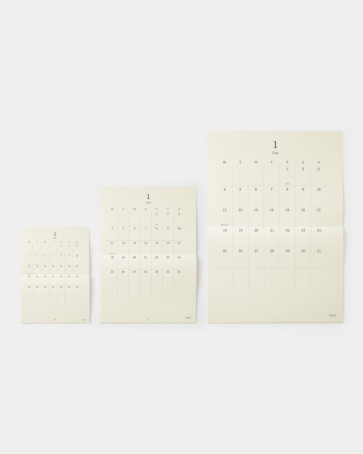 _MD壁掛カレンダー//MD Wall Calendar