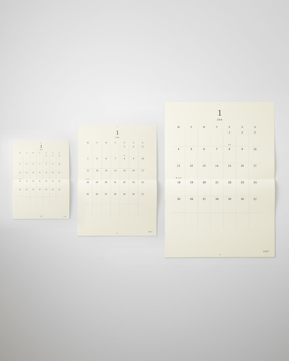 _MD壁掛カレンダー//MD Wall Calendar